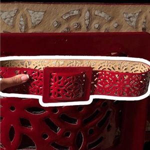 Oscar de la renta belt